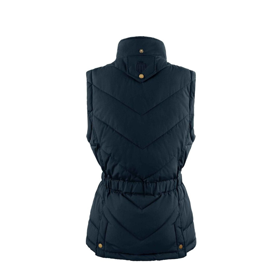 Fairfax & Favor Women's Charlotte Padded Gilet in Navy