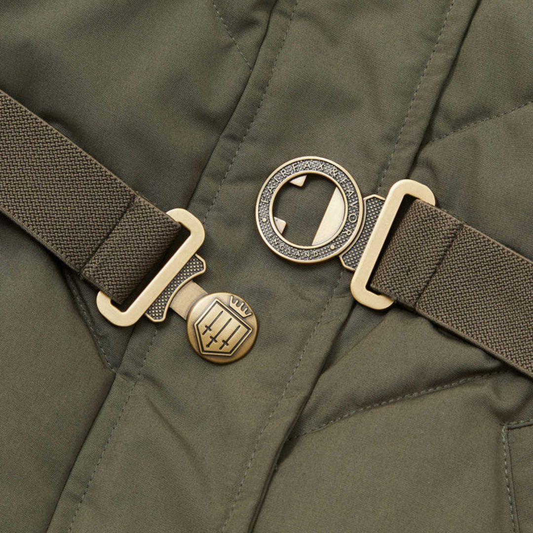 Fairfax & Favor Women's Charlotte Padded Jacket in Khaki