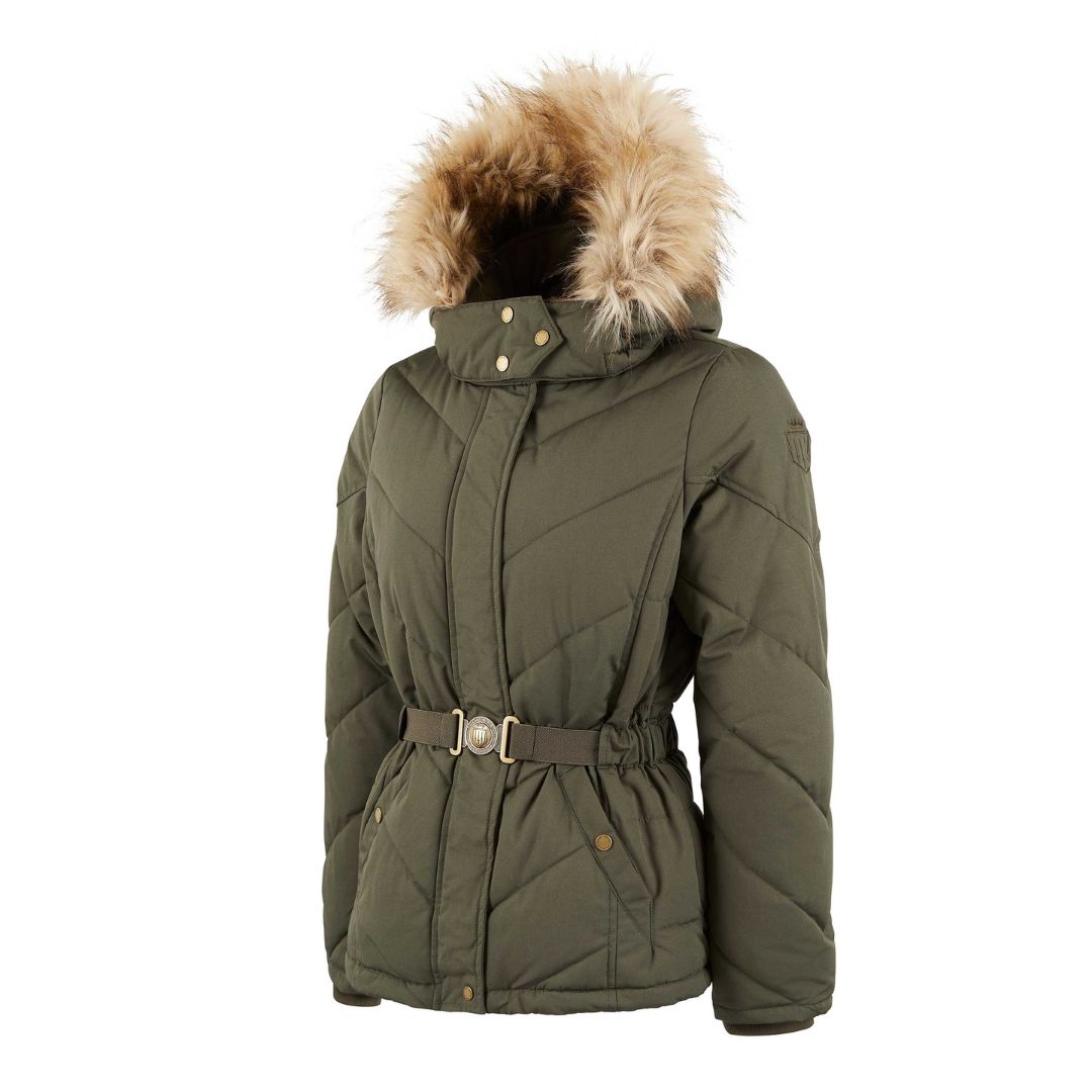 Fairfax & Favor Women's Charlotte Padded Jacket in Khaki