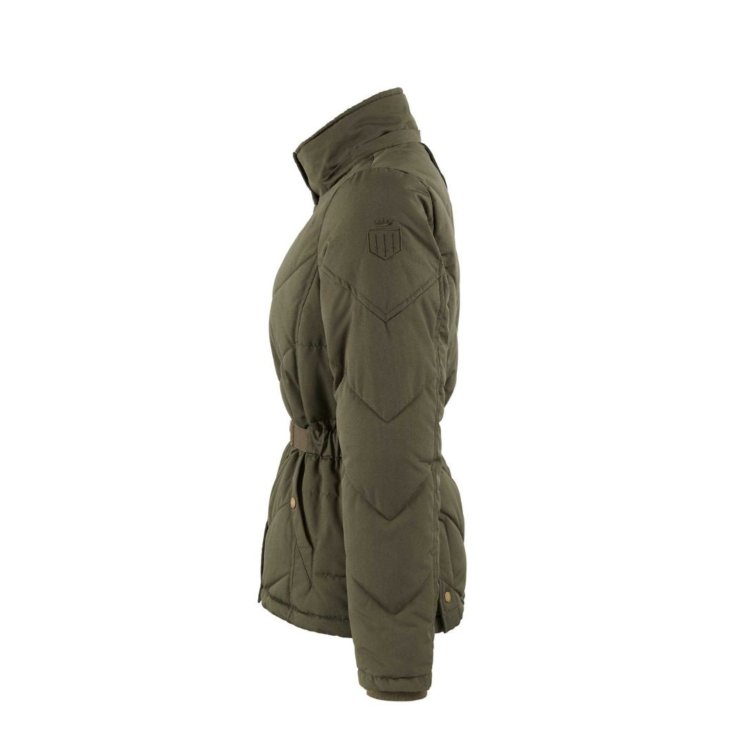 Fairfax & Favor Women's Charlotte Padded Jacket in Khaki