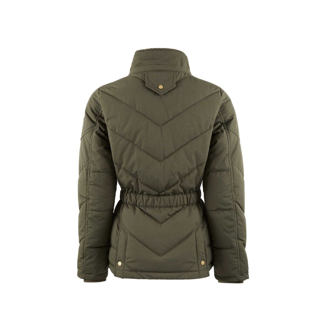 Fairfax & Favor Women's Charlotte Padded Jacket in Khaki