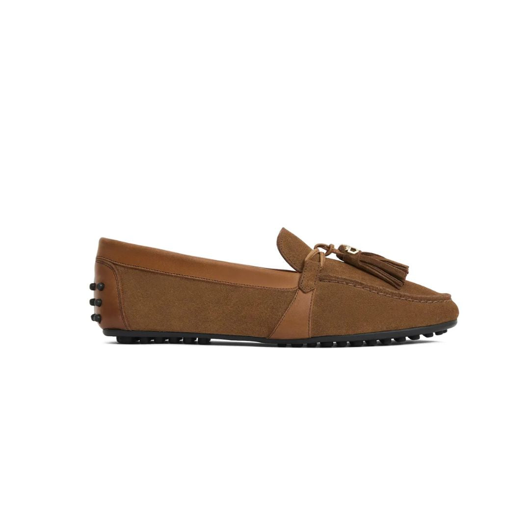 Fairfax & Favor Women's Rutland Driving Shoes in Tan