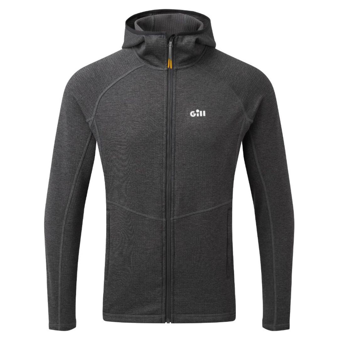 Gill Unisex Dart Hoodie Jacket in Steel Grey