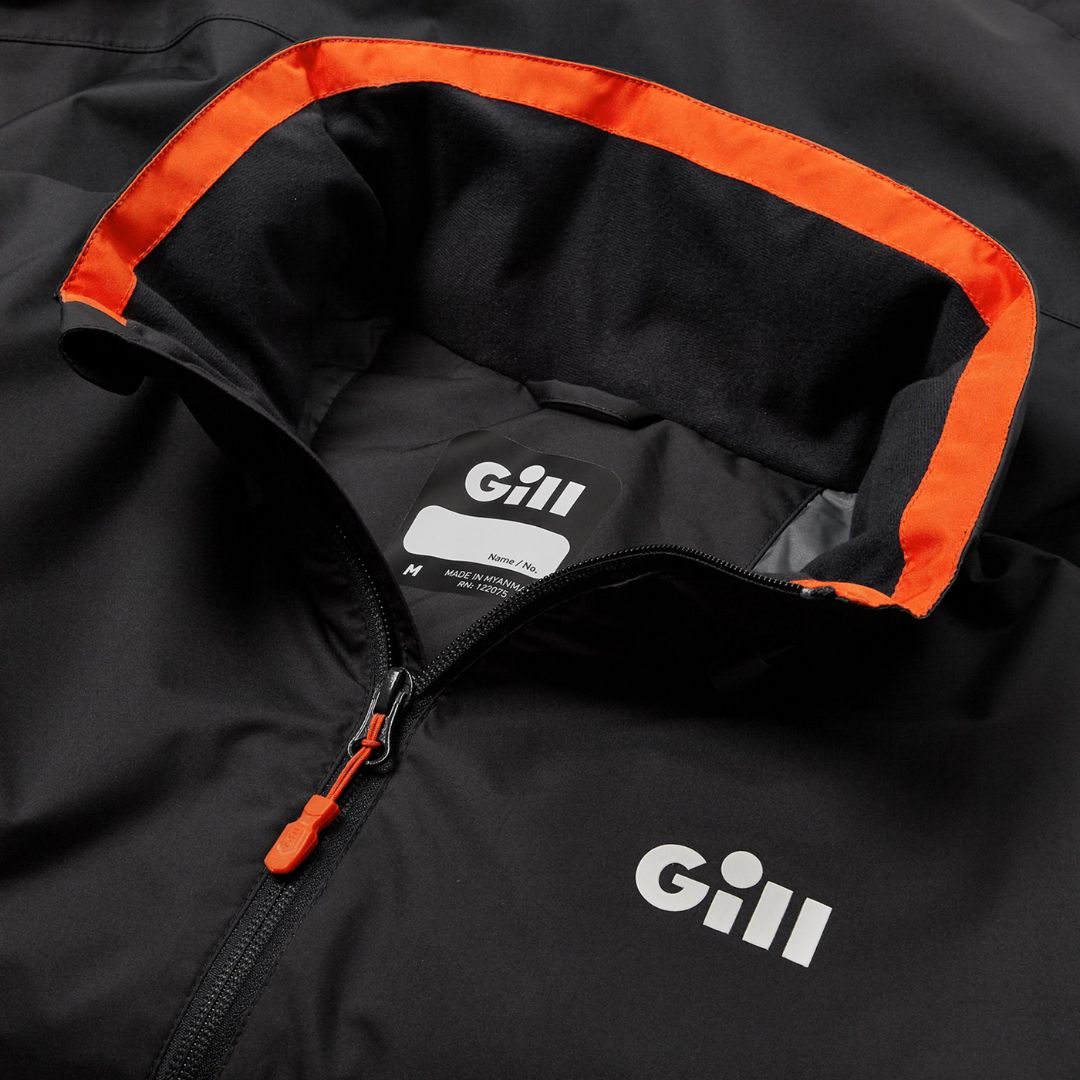 Gill Men's Navigator Sailing Jacket in Graphite