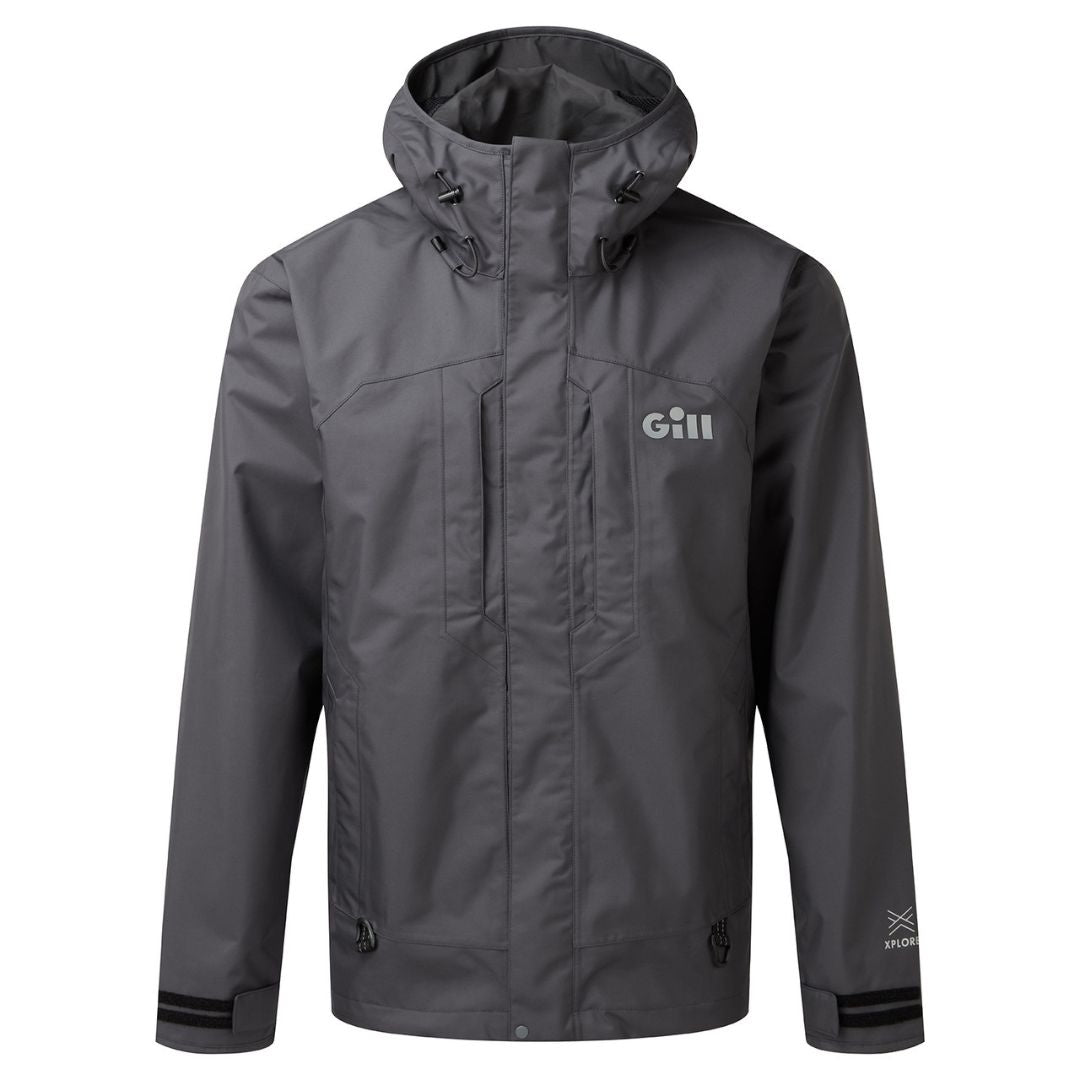 Gill Unisex Aspect Rain Jacket in Shadow