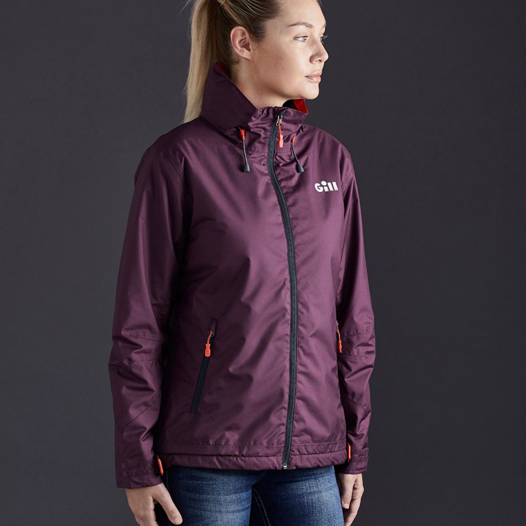 Gill Women's Navigator Sailing Jacket in Fig