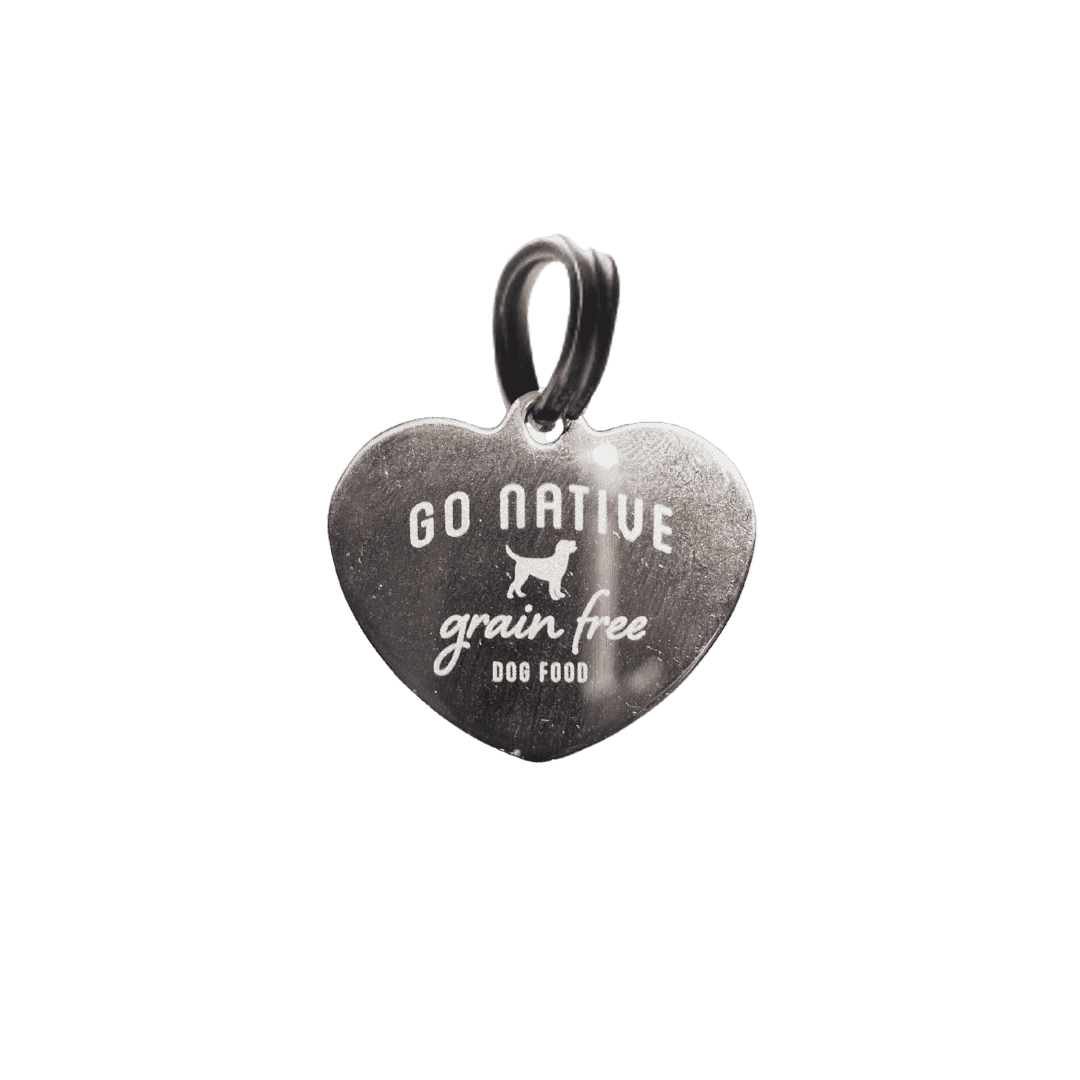 Go Native Heart-Shaped Keychain
