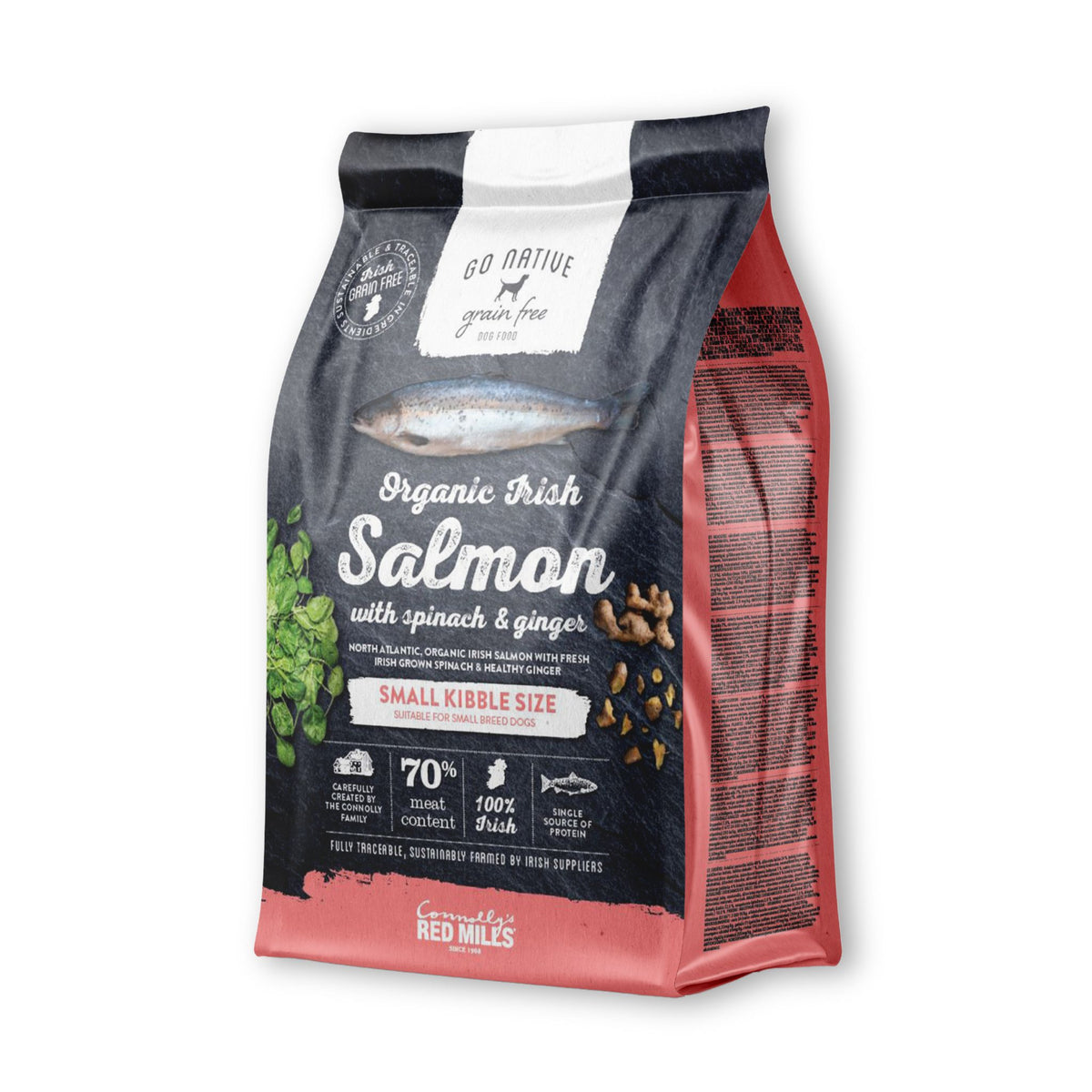 Go Native Small Kibble Salmon with Spinach & Ginger Dog Food