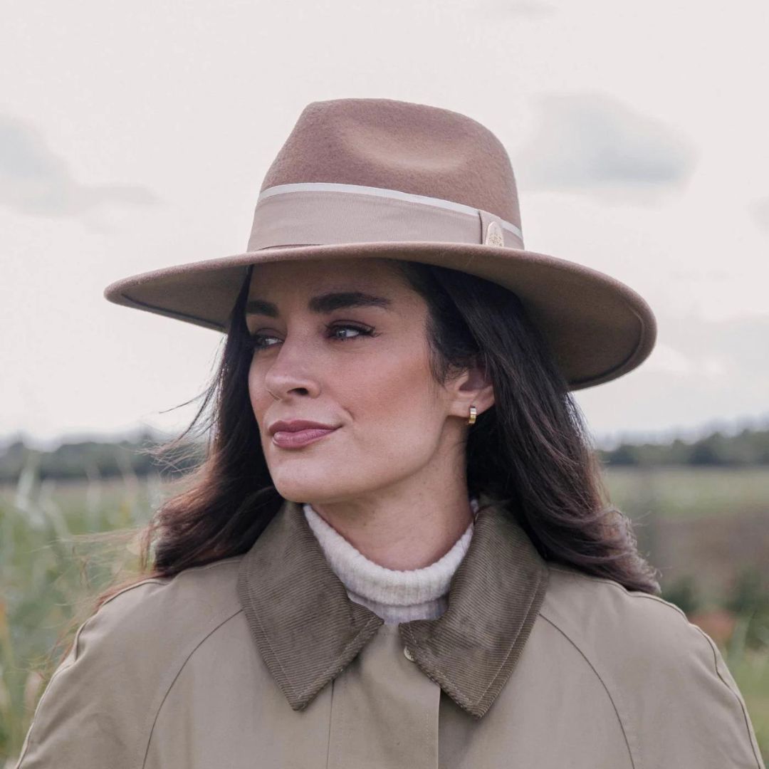 Hicks & Brown Oxley Fedora in Camel