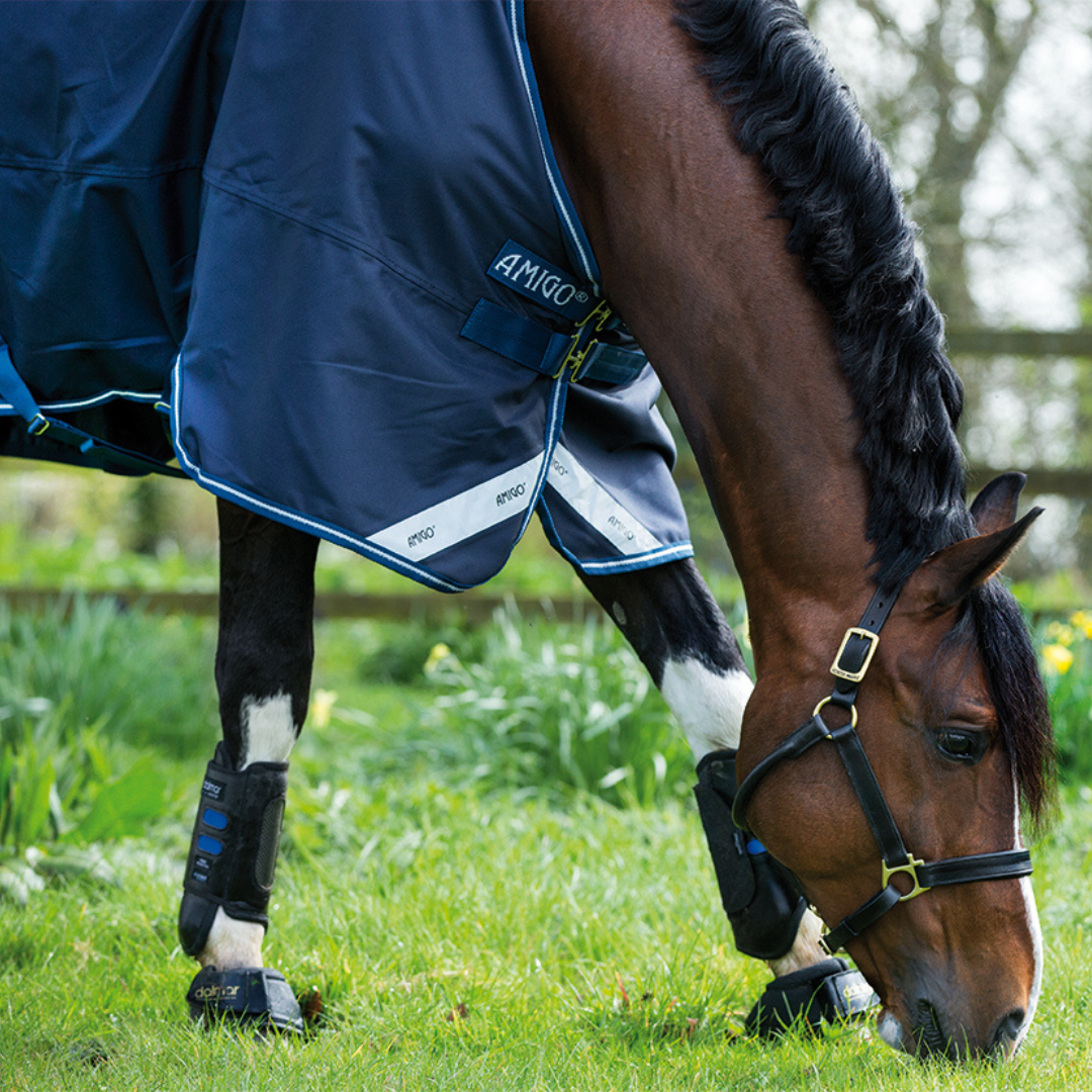 Horseware Amigo Bravo 12 Original Light Turnout Rug in Navy (0g)