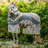 Horseware Amigo CamoFly Fly Sheet in Grey & Lime