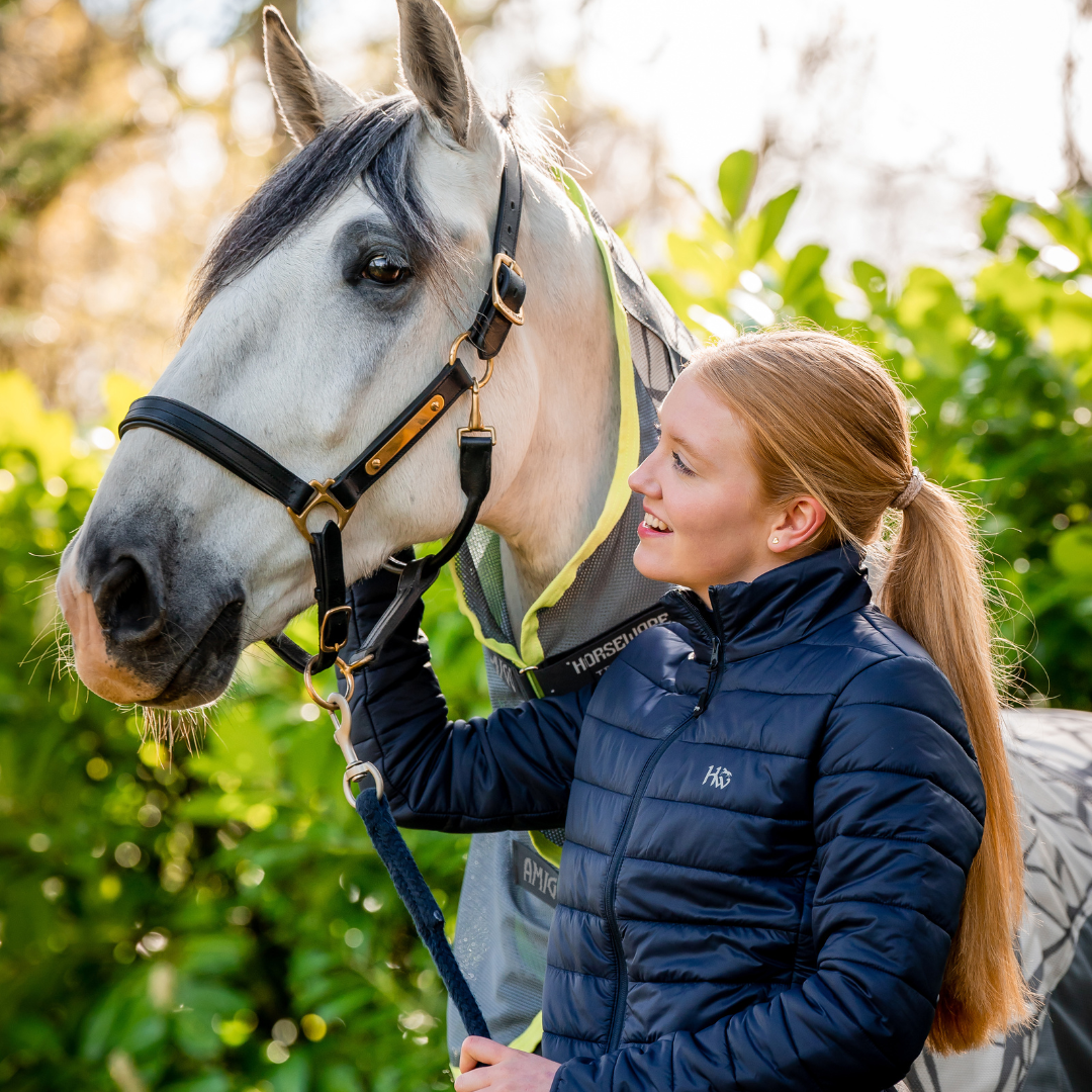 Horseware Amigo CamoFly Fly Sheet in Grey & Lime