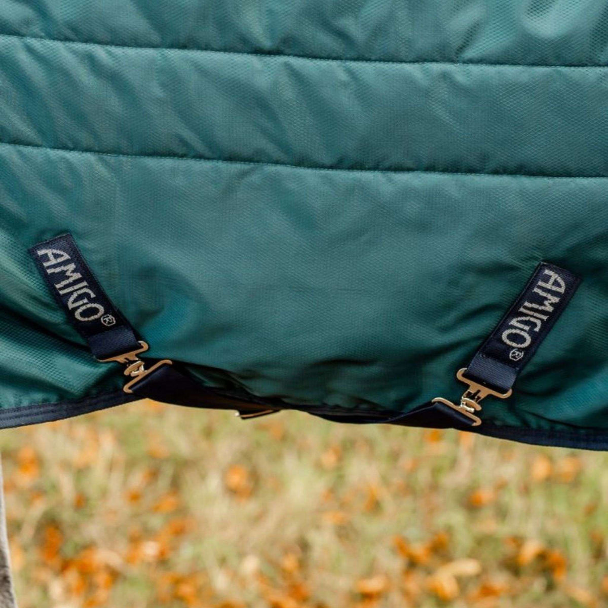 Horseware Amigo Ripstop Insulator Stable Medium Rug in Dynasty Green (200g)