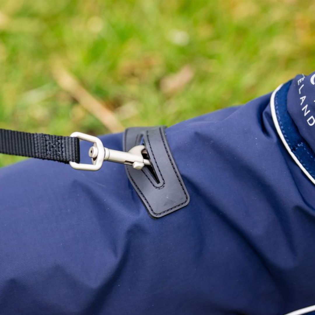 Horseware Signature Dog Rain Coat in Navy (No Fill)