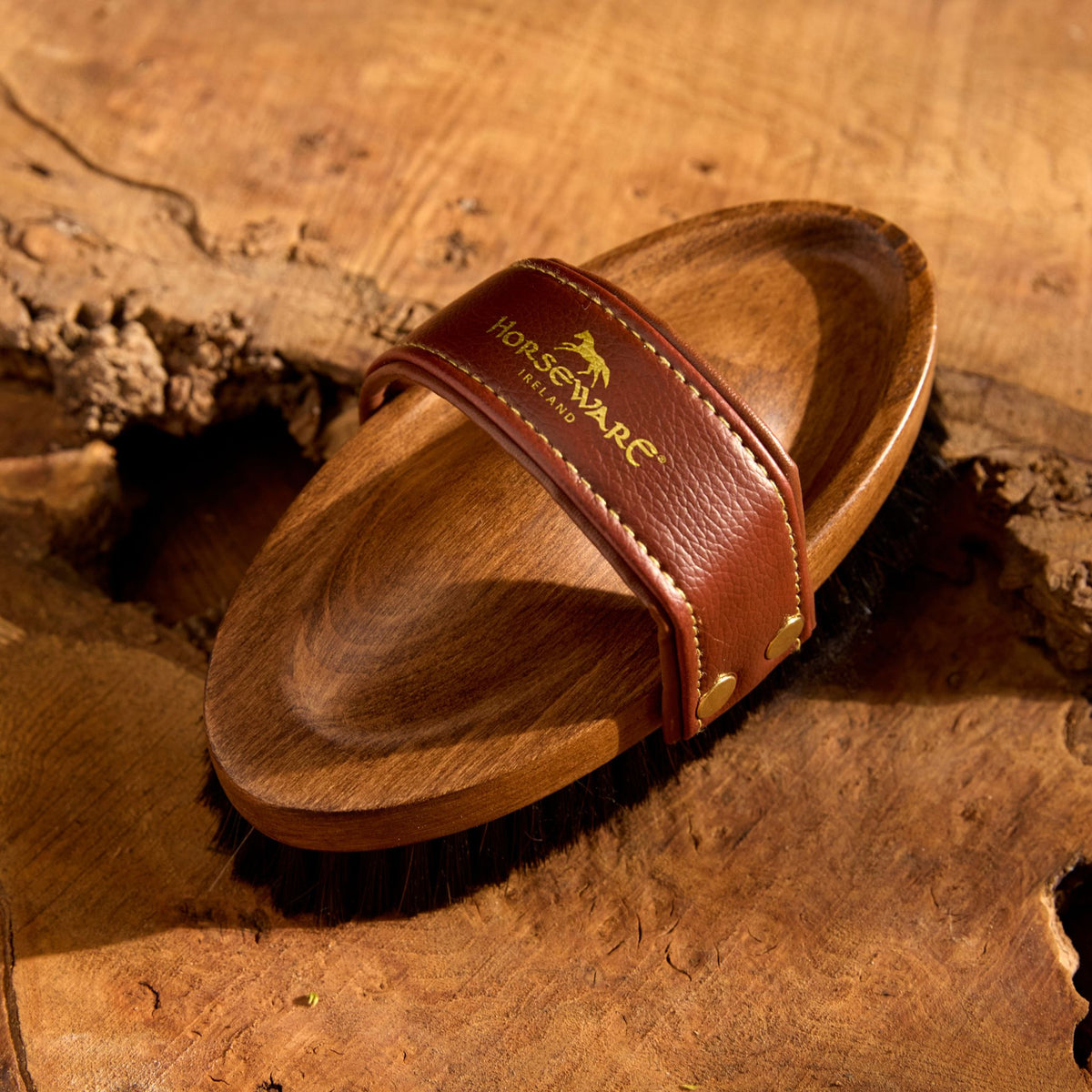 Horseware Signature Polishing Brush Wood