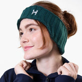 Horseware Swift Knitted Headband in Dynasty Green