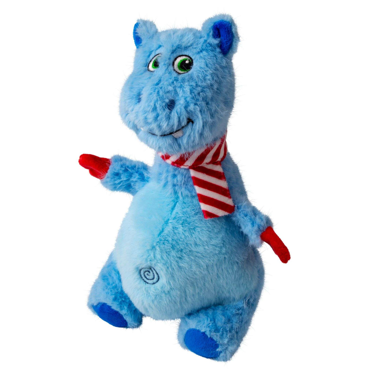 KONG Holiday Knots Belly Hippo Dog Toy