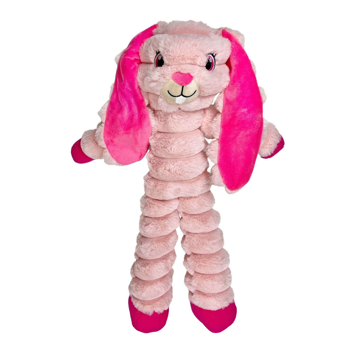 KONG Shakers Crumples Jumbo Floppy Bunny Plush Dog Toy