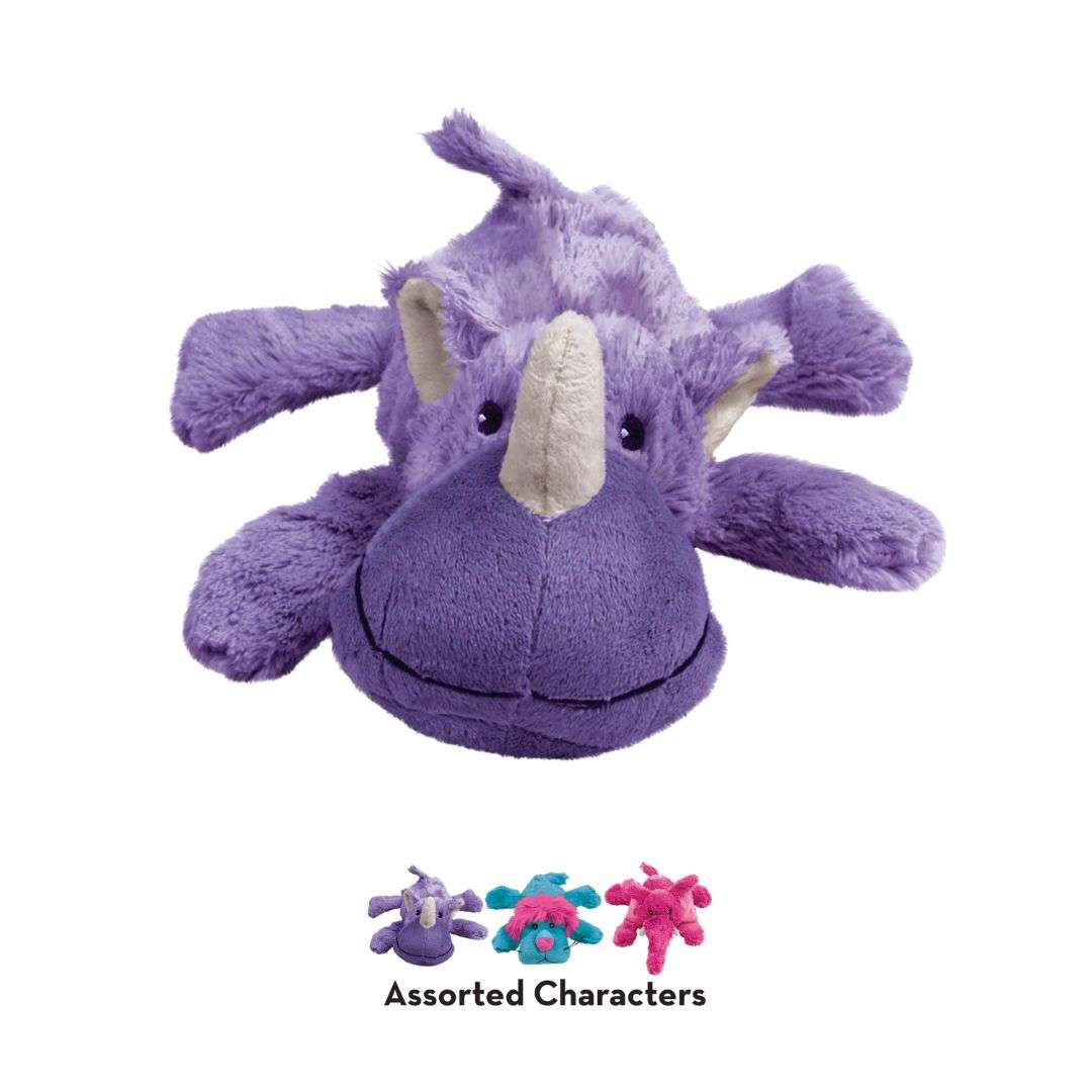 KONG Cozie Brights Dog Plush Toy (Assorted)