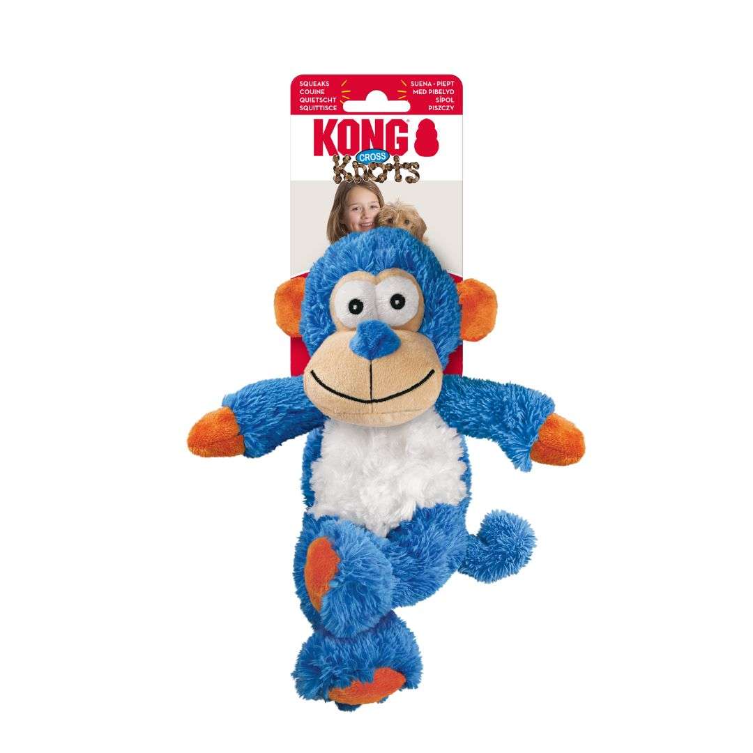 KONG Cross Knots Monkey Dog Toy