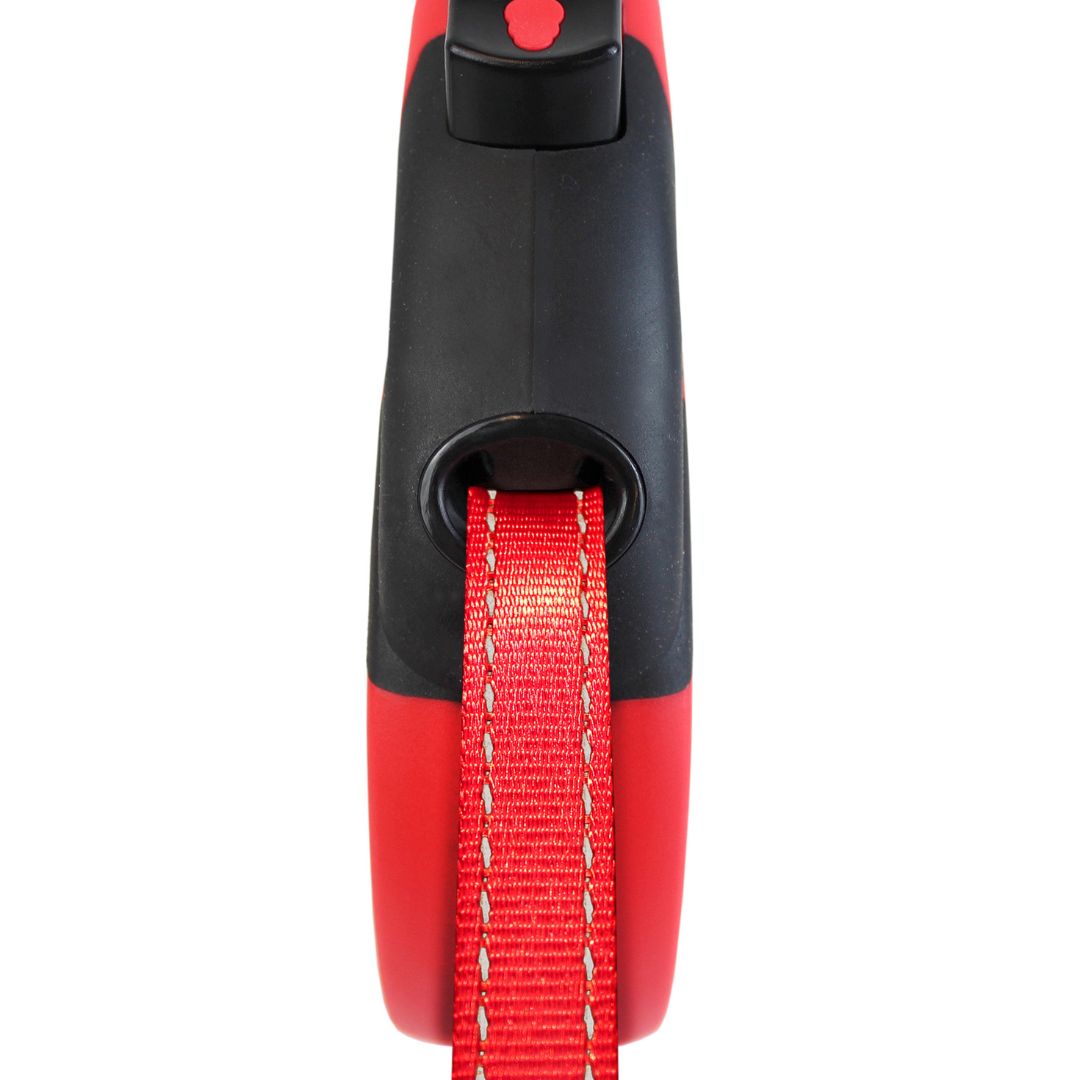 KONG Retractable Terrain Tape Dog Lead in Red