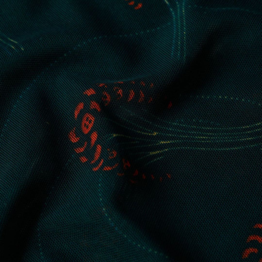 King Louie Women Amalia Blouse Allure in Pine Green