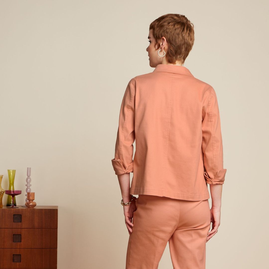 King Louie Women's Ellen Jacket Sturdy in Muted Pink
