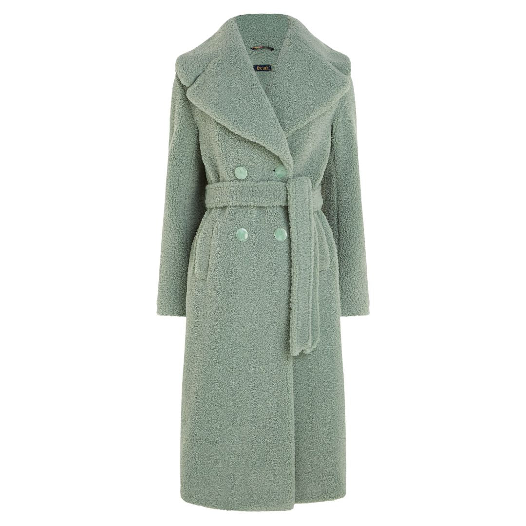 King Louie Women's Mary Coat Murphy in Granite Green
