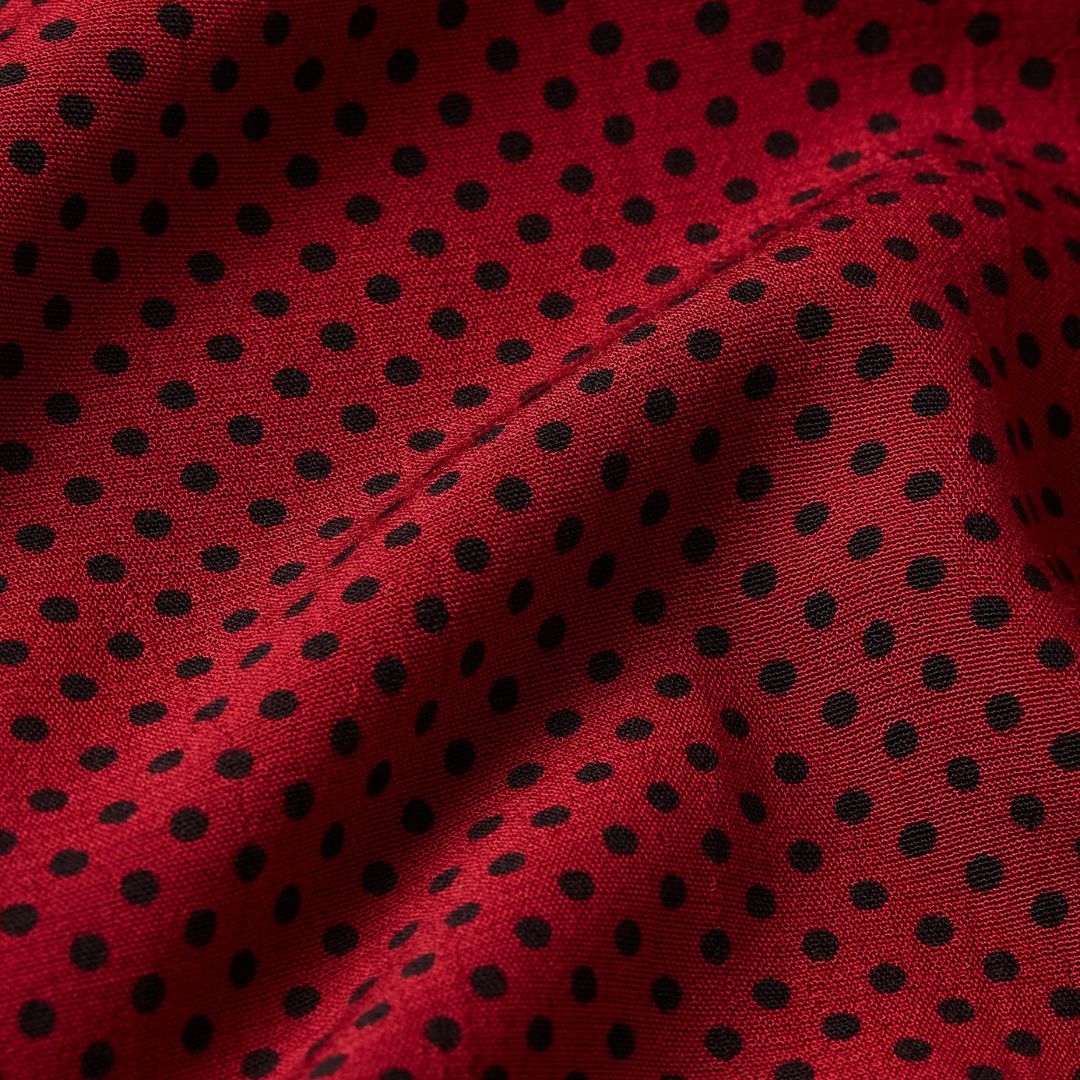 King Louie Women's Carina Dress Piper in Cabernet Red