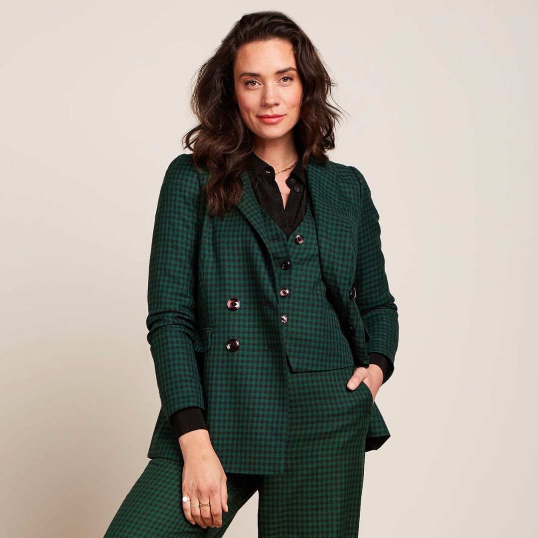 Blazer checks pattern hotsell