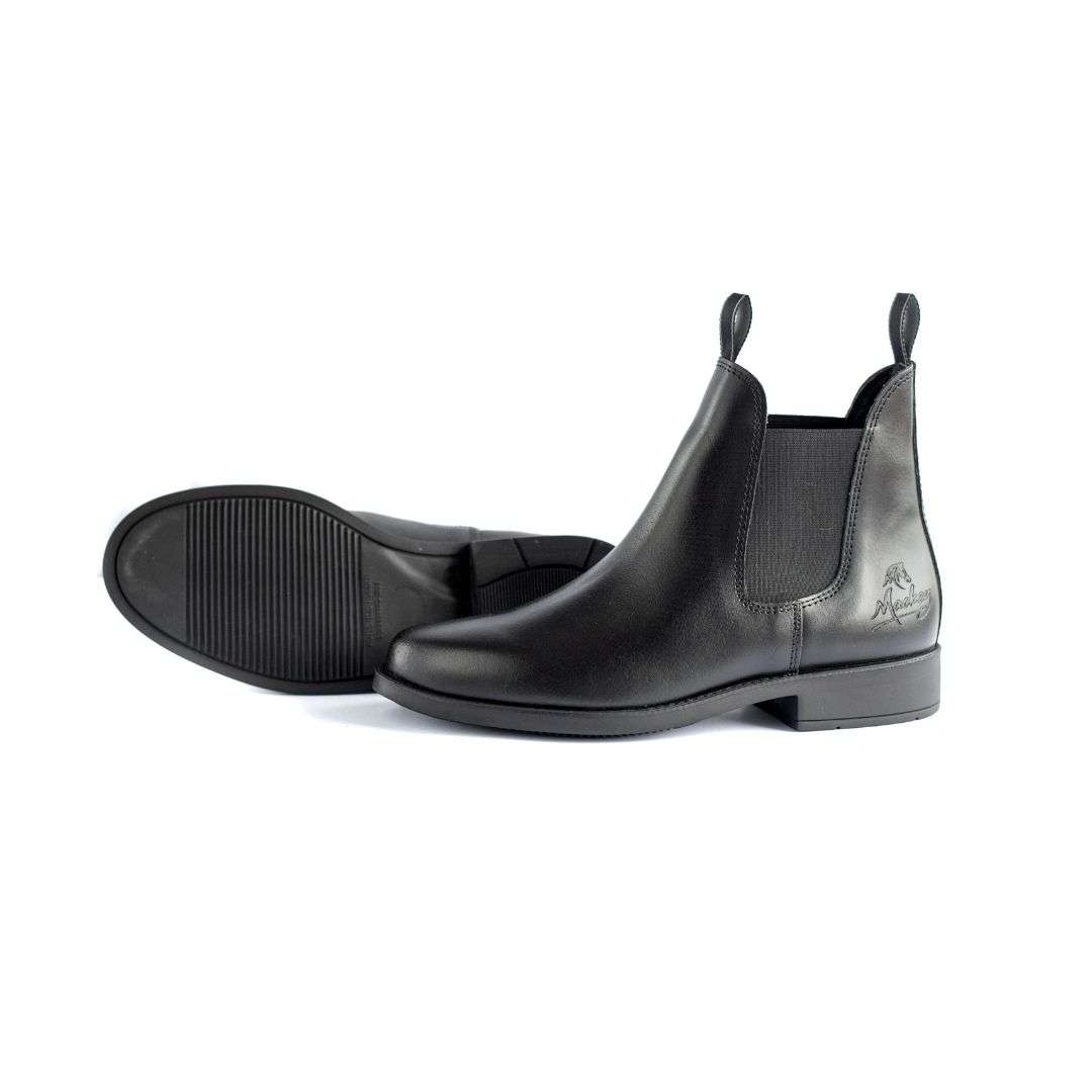 Mackey Kid's Ash Jodhpur Boots in Black