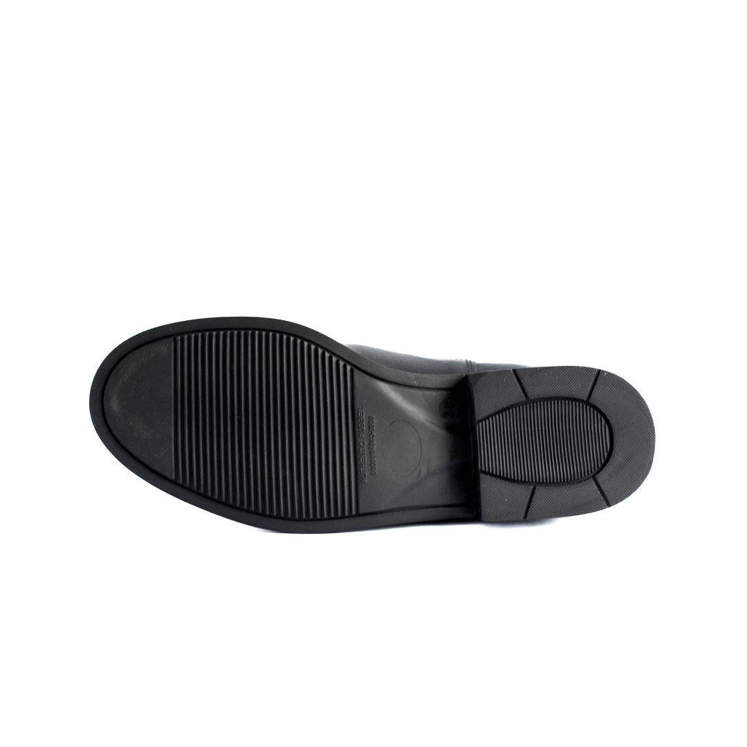 Mackey Kid's Ash Jodhpur Boots in Black