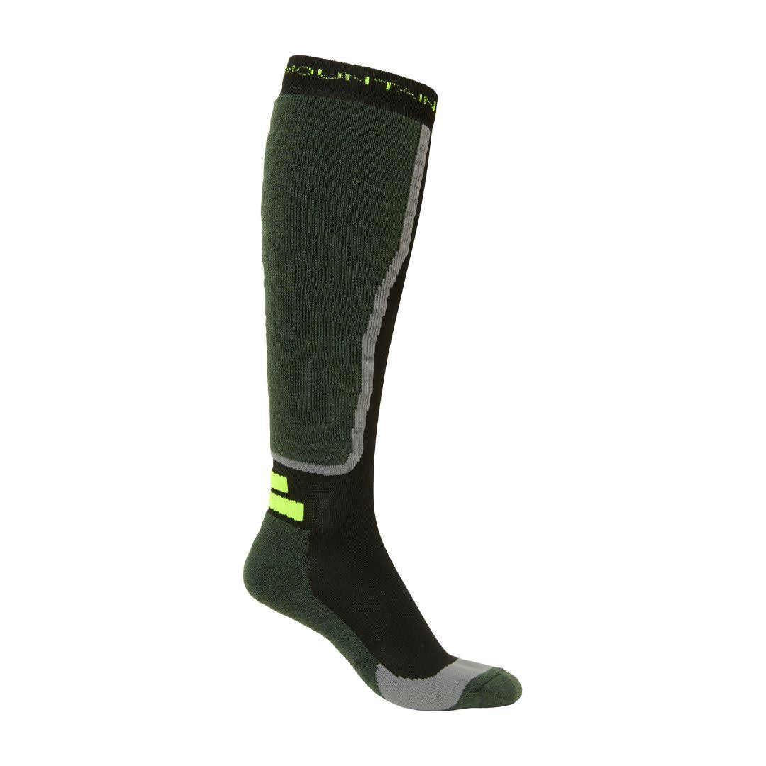 Mountain Horse Terry Merino Wool Sock in Green