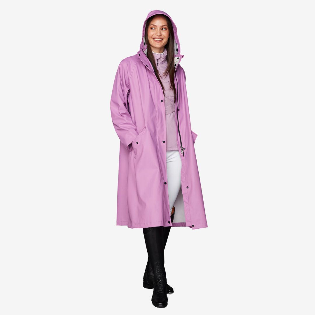 Mountain Horse Women s Mindy Rain Coat in Mouve Pink