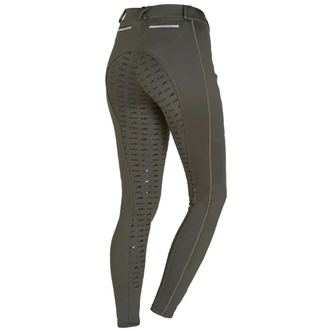 New Pocket Riding Tights Style Olive