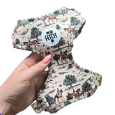 Oh So Fetch Horse & Hound Padded Dog Harness in Beige