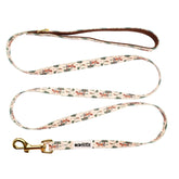 Oh So Fetch Horse & Hound Padded Dog Lead in Beige