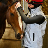PC Racewear Unisex Furlong Hi Viz Gilet in Silver