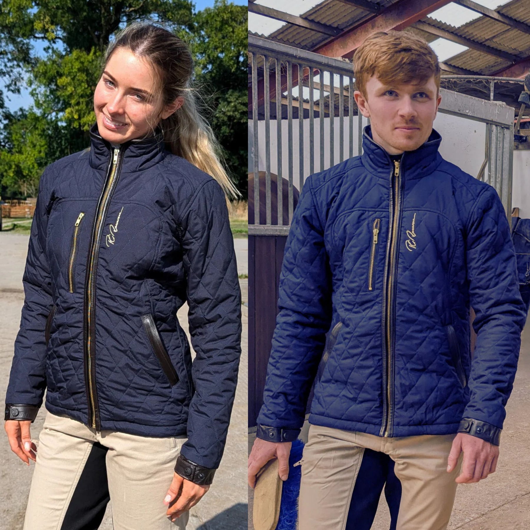 PC Racewear Unisex Gentlemans Jacket in Navy