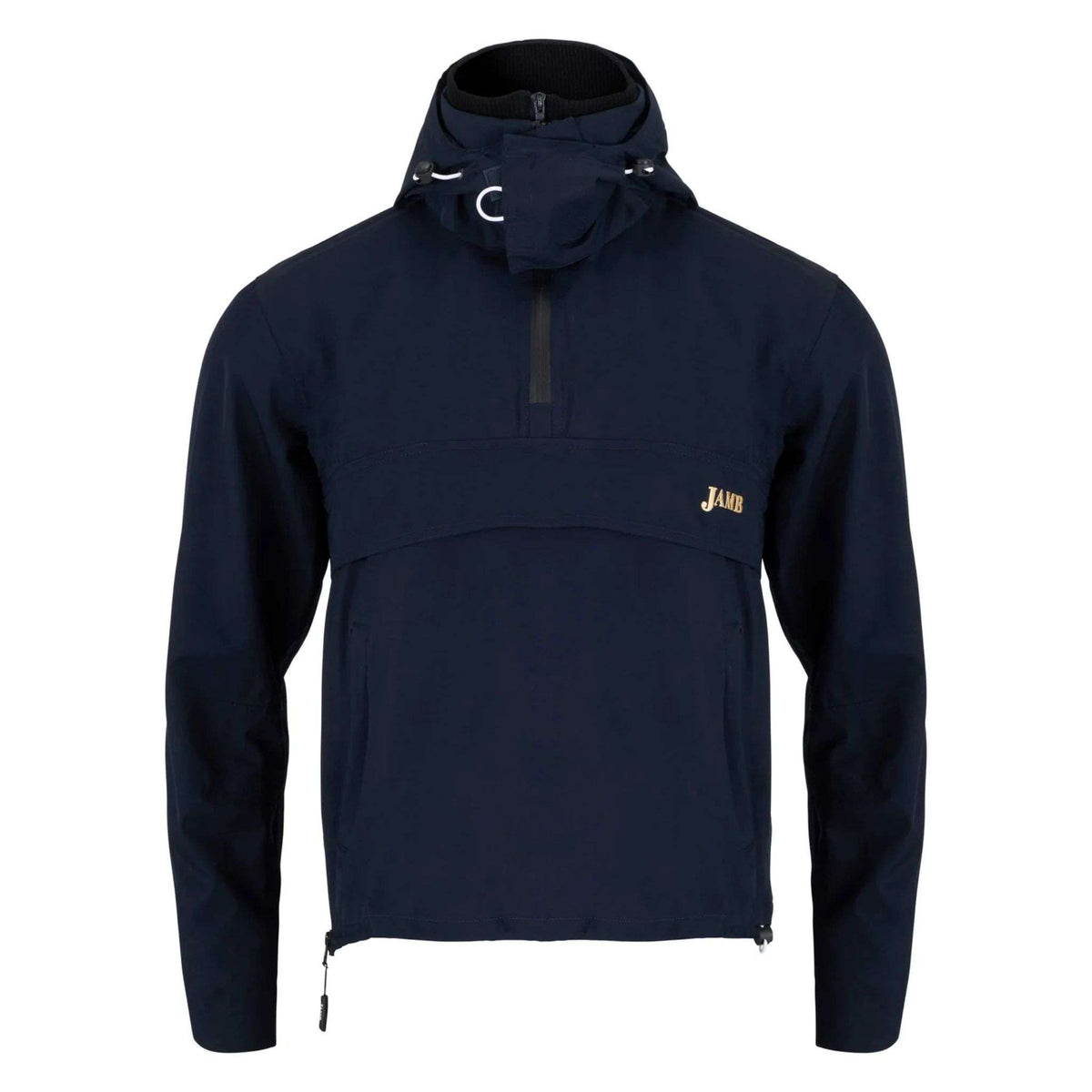 PC Racewear Unisex Jamb Kagool Windbreaker Riding Jacket in Navy
