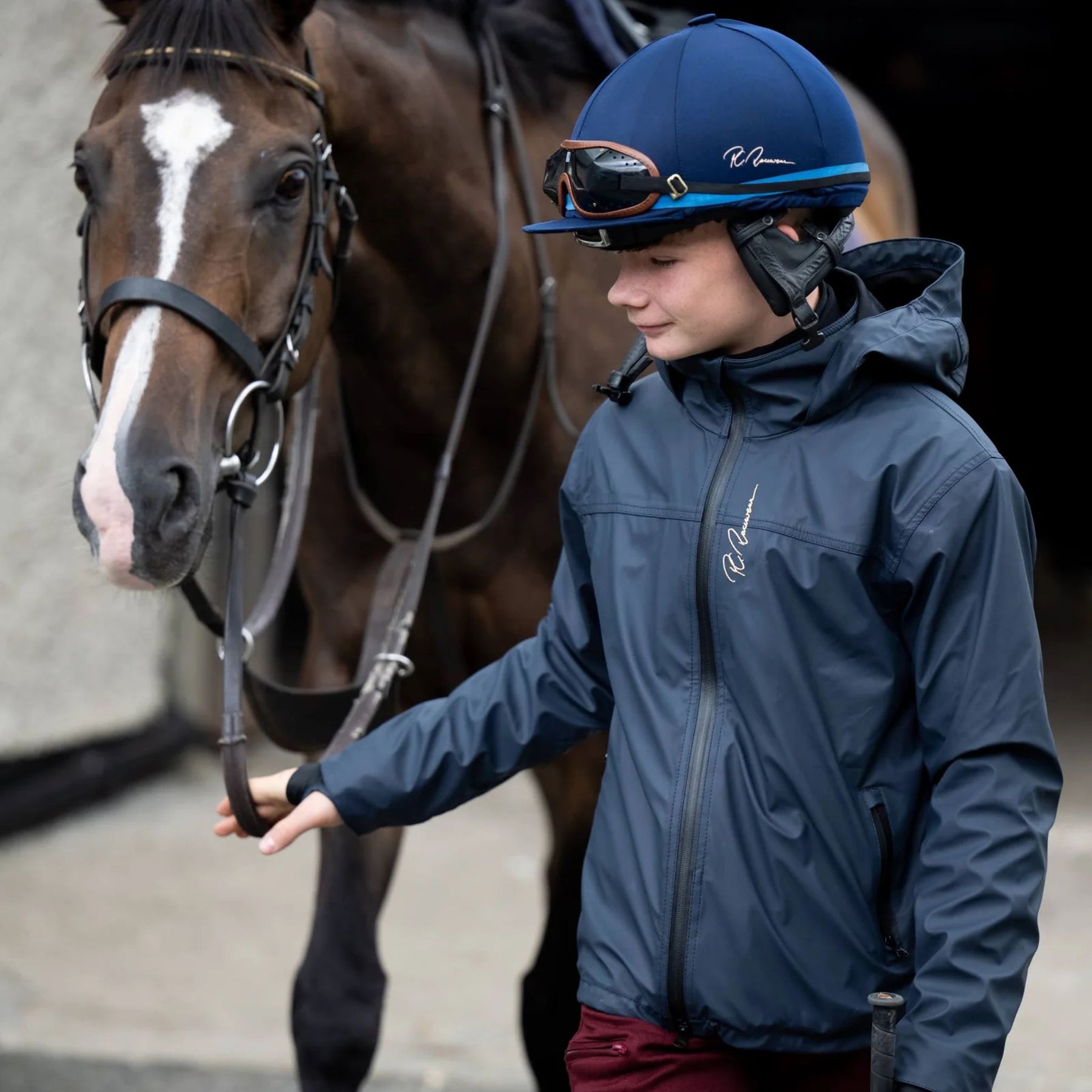PC Racewear Unisex RainArmor Rain Jacket in Navy