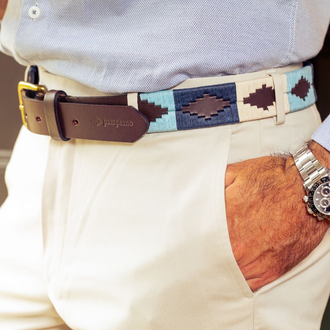 Pampeano Skinny Belt in Sereno