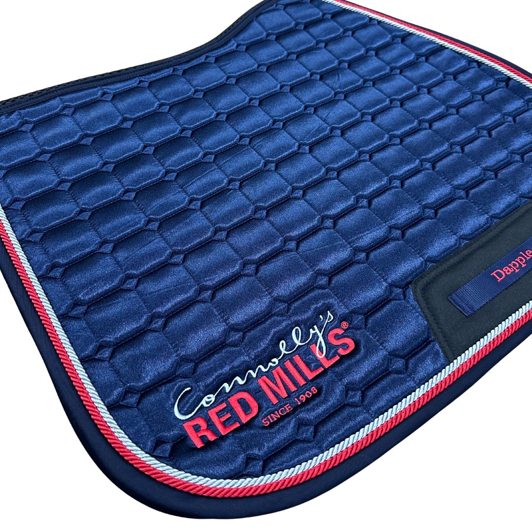 Red Mills Horse Saddle Pad in Navy