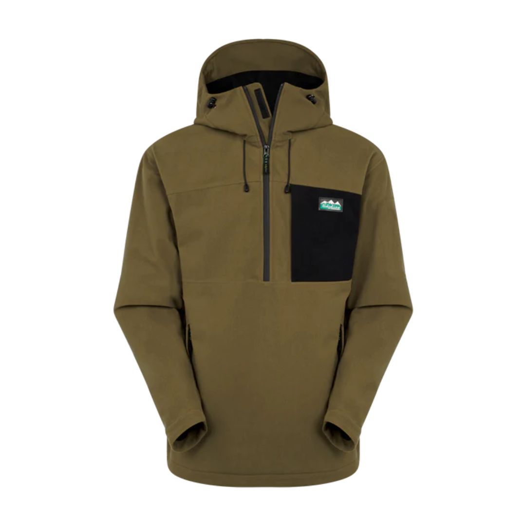 Ridgeline Men's Tempest Smock Jacket in Teak