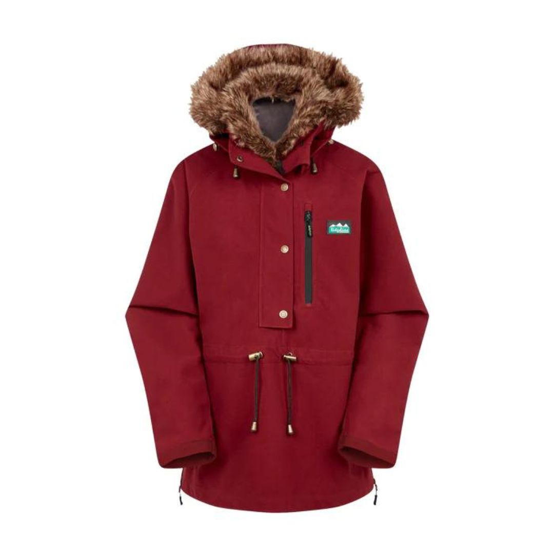 Ridgeline Women's Monsoon Arctic Smock Jacket in Rhubarb