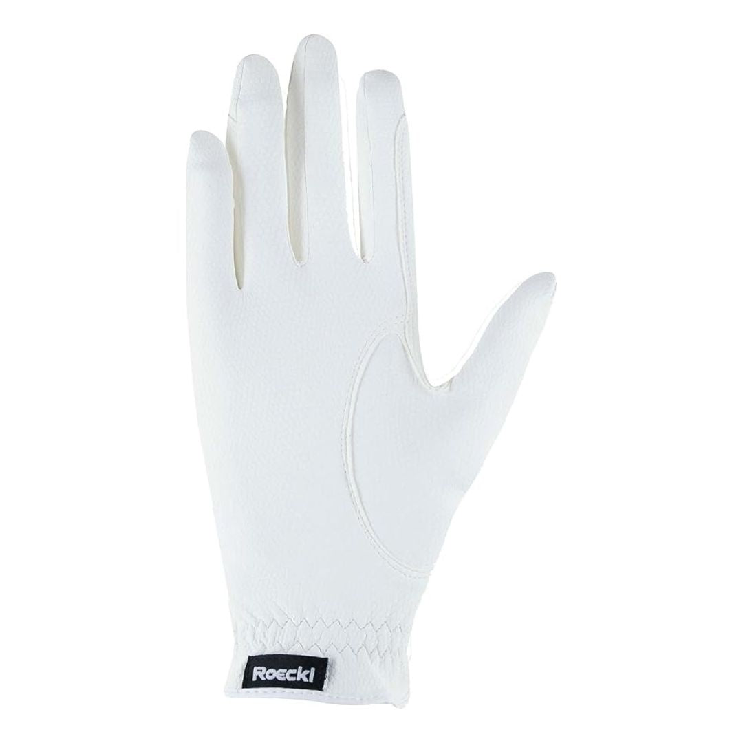 Roeckl Sports Roeck Grip Riding Gloves in White