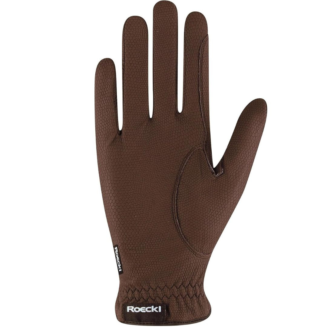 Roeckl Sports Junior Roeck Grip Riding Gloves in Mocha