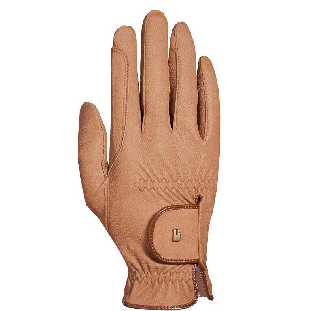 Roeckl Sports Roeck Grip Riding Gloves in Caramel