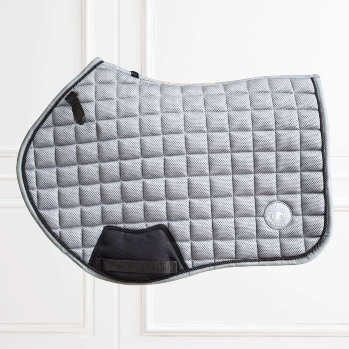 SandStorm Horse MeshAir Close Contact Saddle Pad in Grey