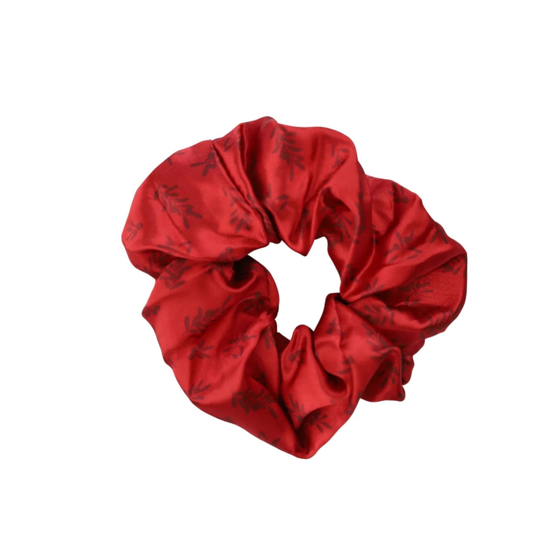 SandStorm Mulberry Scrunchie in Red